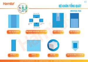 1.1 BỘ KHĂN TỔNG QUÁT-UNIVERSAL PACK
