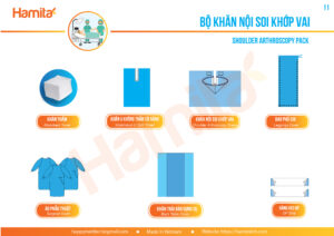 11 BỘ KHĂN NỘI SOI KHỚP VAI-SHOULDER ARTHROSCOPY PACK