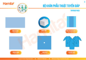 3 BỘ KHĂN PHẪU THUẬT TUYẾN GIÁP-THYROID PACK