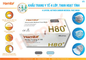 4-layer activated carbon medical mask