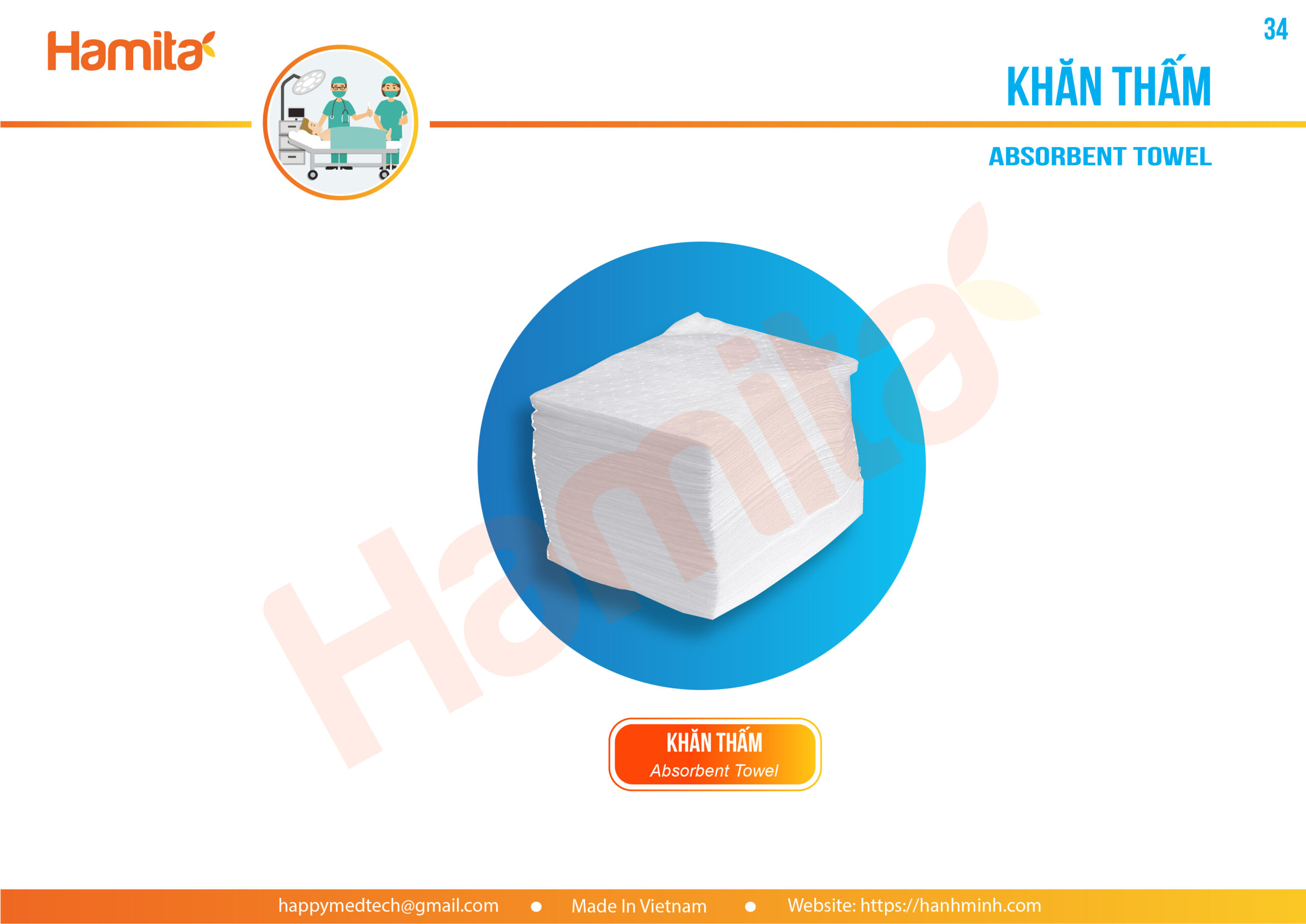 34 KHĂN THẤM-ABSORBENT TOWEL