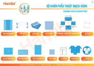 6 BỘ KHĂN PHẪU THUẬT MẠCH VÀNH-CORONARY ARTERY SURGERY PACK