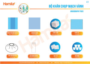4 BỘ KHĂN CHỤP MẠCH VÀNH- ANGIOGRAPHY PACK
